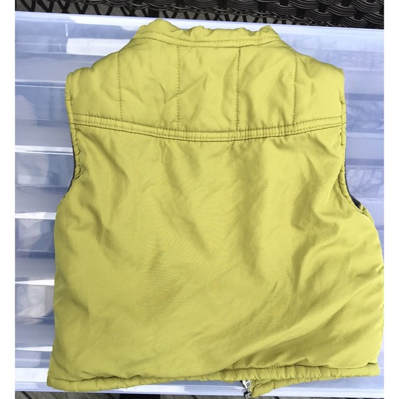 Boys 24 mon vest jacket coat outerwear green Kenneth Cole Reaction fleece lining - Picture 2 of 4